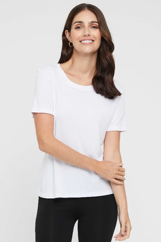 Early Bird Discount Classic Crew Neck - White
