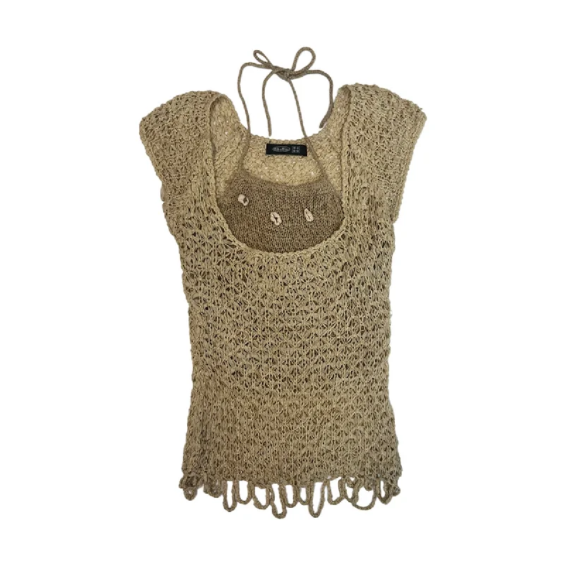 Closeout Sale Layered Knit top