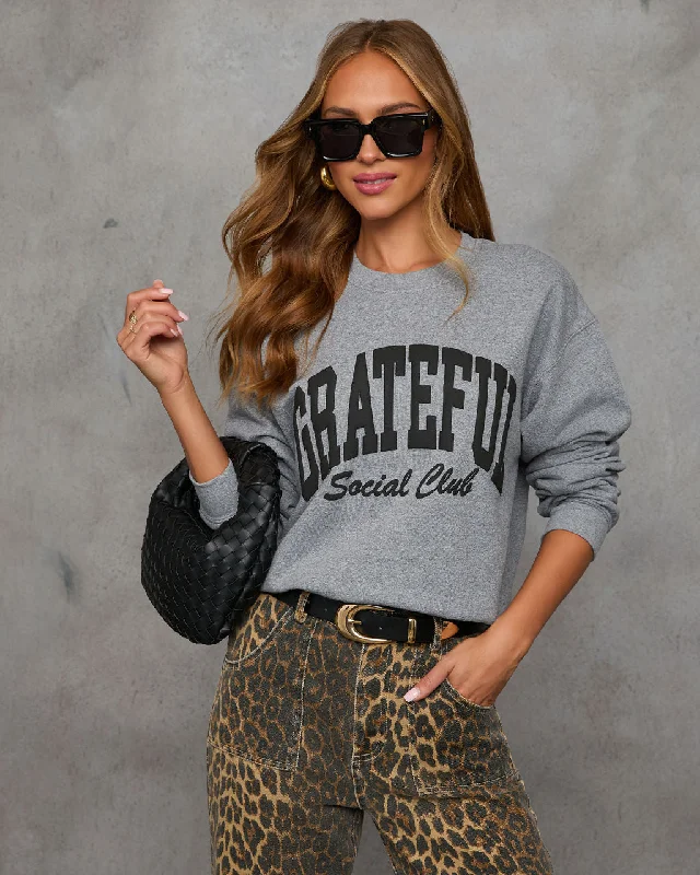 Weekend Bargains Galore Grateful Social Club Graphic Sweatshirt