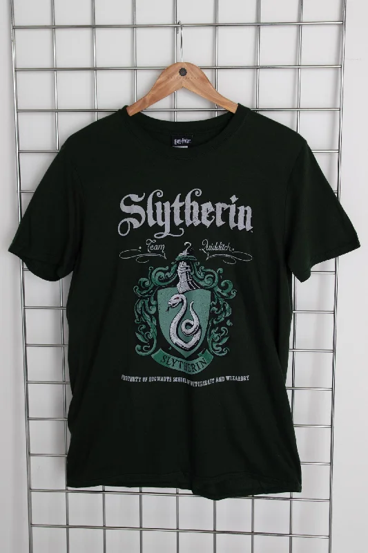 Price Drop Alert Daisy Street Licensed Relaxed T-Shirt With Harry Potter 'Slytherin' Crest Print