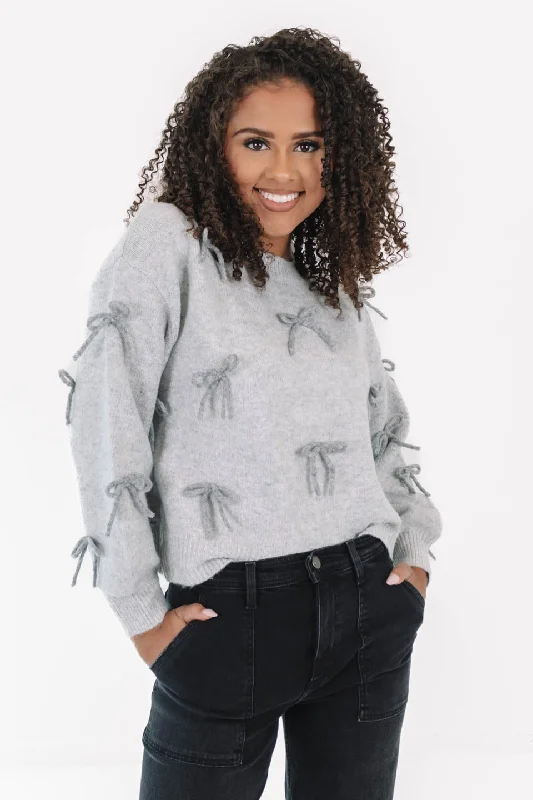 Weekend Savings Spree Lead The Way Sweater - Grey
