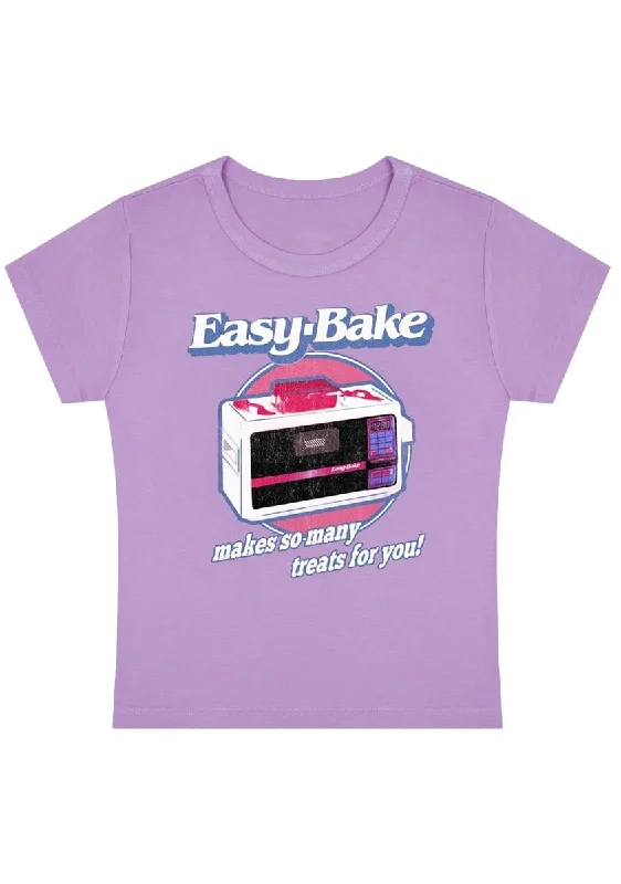 Act Fast Easy-Bake Y2K Baby Tee