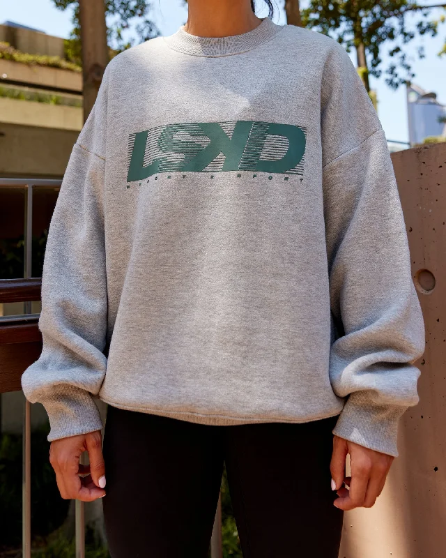 Fantastic Offers Move Oversized Sweater - Light Grey Marl-Sagebrush