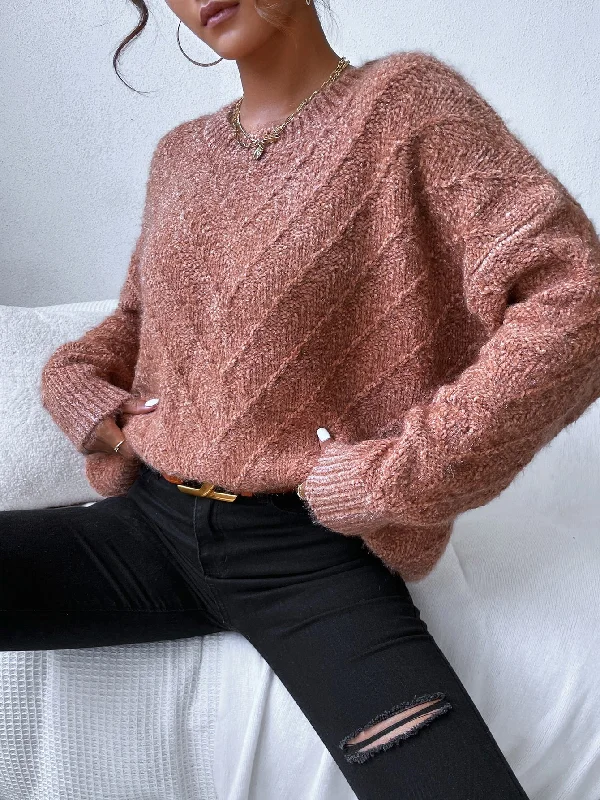 Customer Appreciation Sale Casual Plain Long Sleeve Round Neck Regular Women Sweater Customer Appreciation Sale Casual Plain Long Sleeve Round Neck Regular Women Sweater