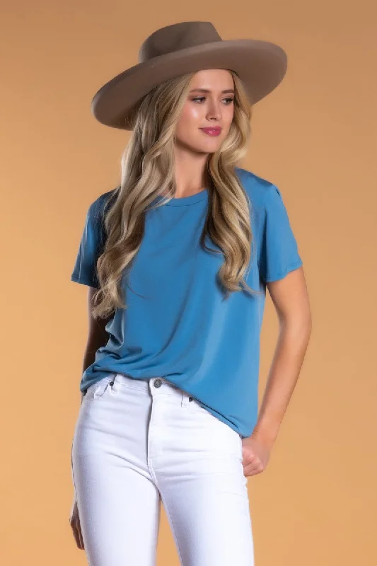 Incredible Offers Brigitte Brianna Crew Neck Tee