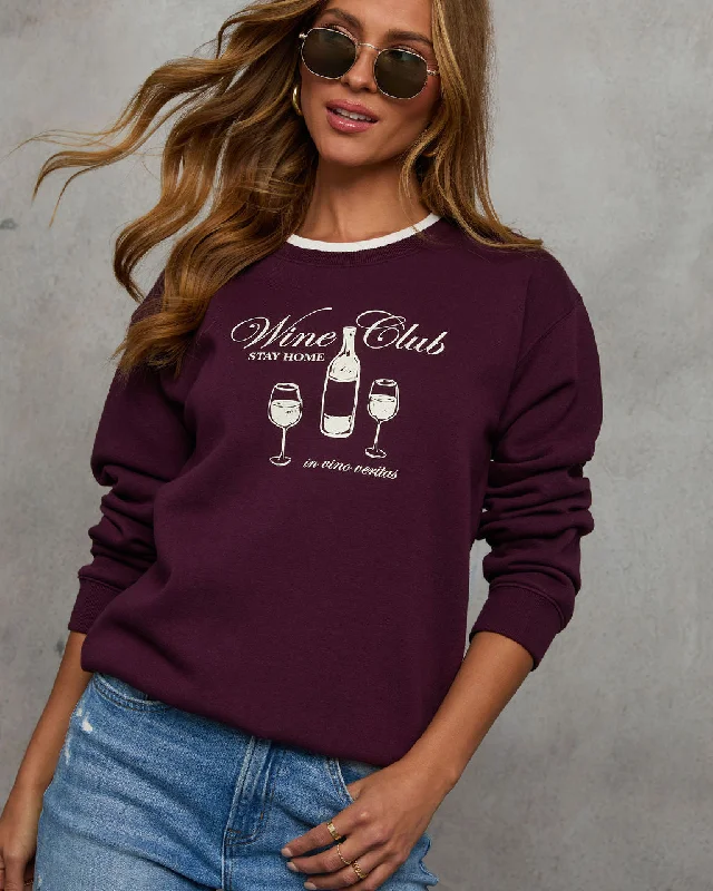 Take Action Wine Club Graphic Sweatshirt