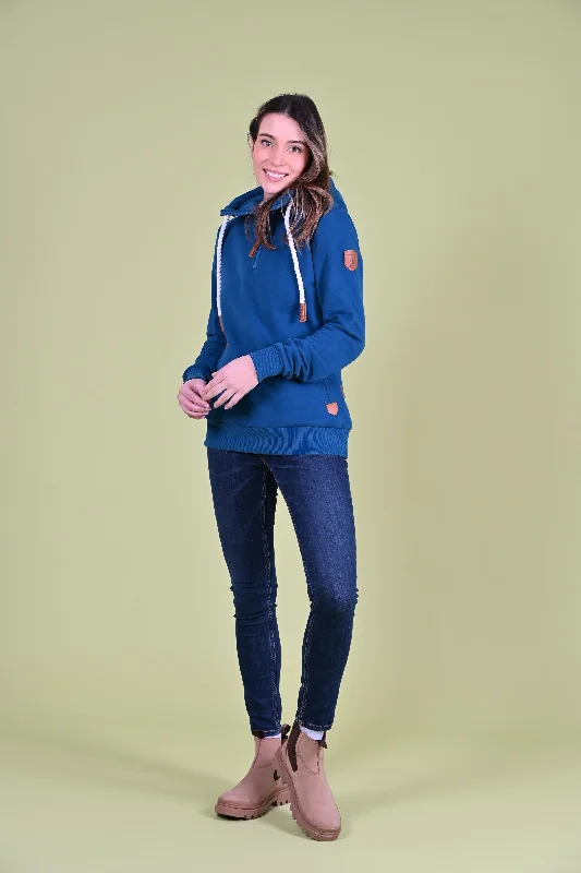 Discount Deals Ivy Half-Zip Hoodie Real Teal