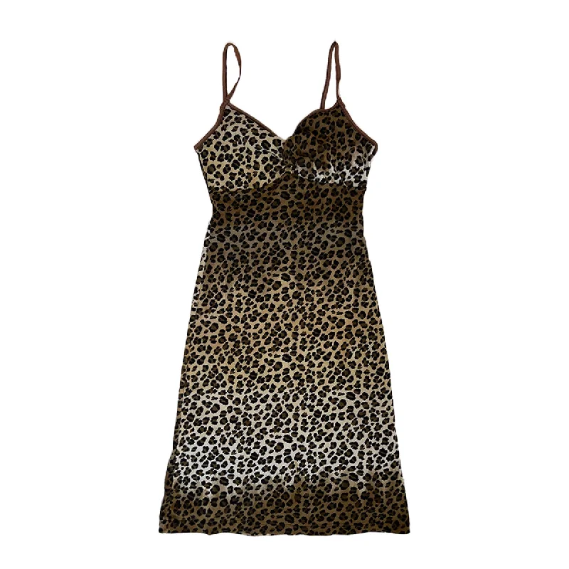 Crazy Deals Morgan De Toi Leopard Print Cami Dress