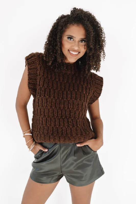 Weekend Savings Bonanza Everything Espresso Sweater - Brown