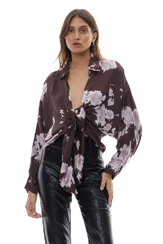Lowest Price Magda Top // Elderberry Crystal ~ NO RETURNS
