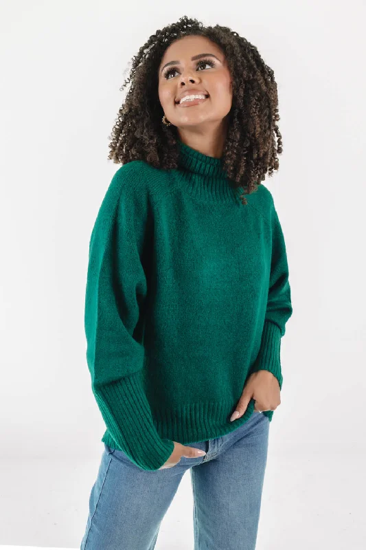 Today Only Clear My Mind Sweater - Dark Green
