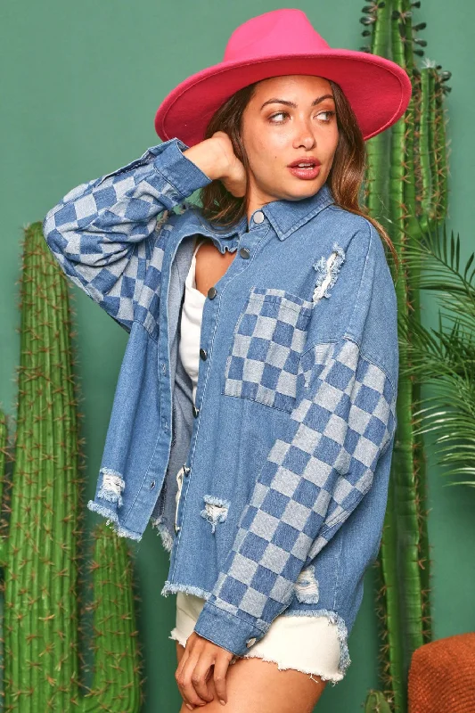 Weekend Savings Extravaganza Stephanie Denim Shacket