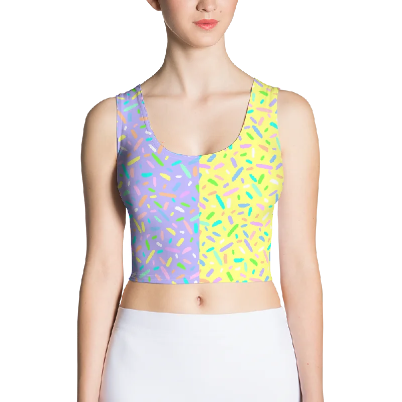 One-Day Only Sprinkle Crop Top