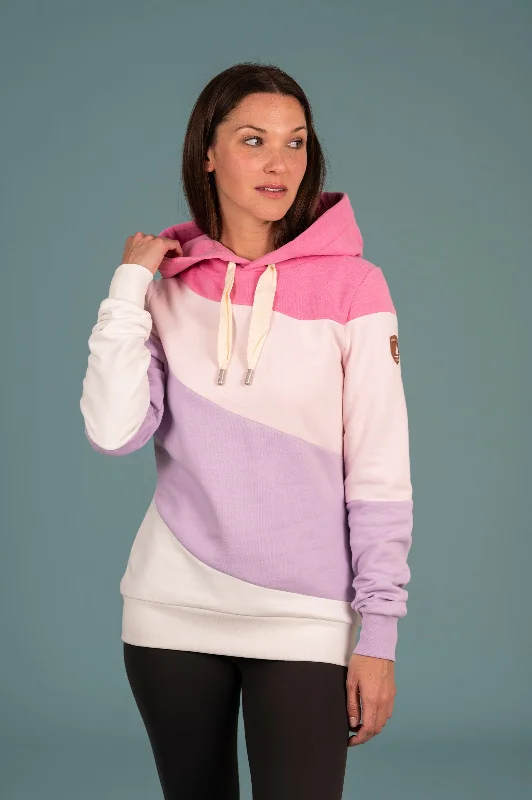 Markdowns Solo Colorblock Hoodie Orchid Mix