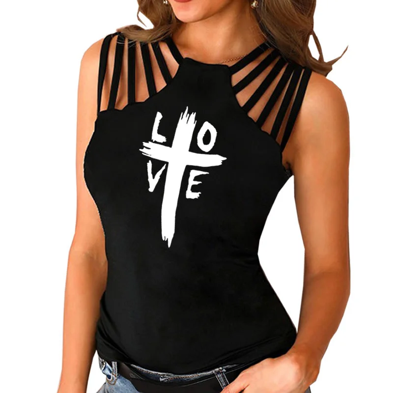 Discount Mania Dropshipping 2022 faith love Valentine's Fashion Funny Custom logo Tshirt Tops sexy Sleeve Cute Off Shoulder shirts for women