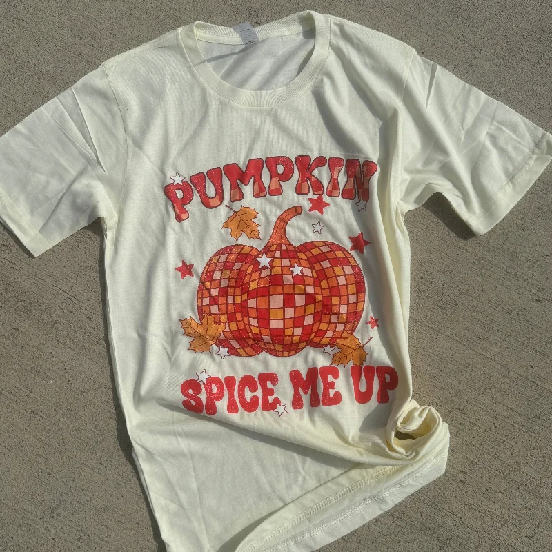 Savings Galore Pumpkin Spice Me Up Graphic T-shirt