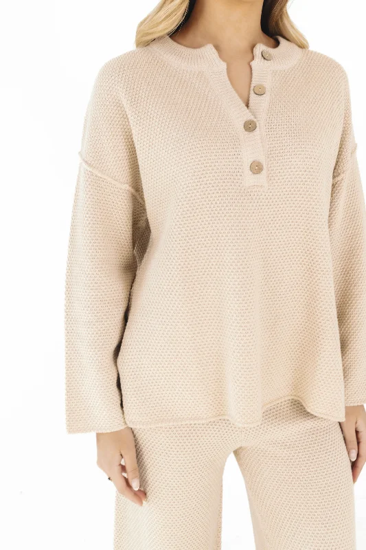Weekend Specials You Can't Miss Take The Day Off Sweater - Sand