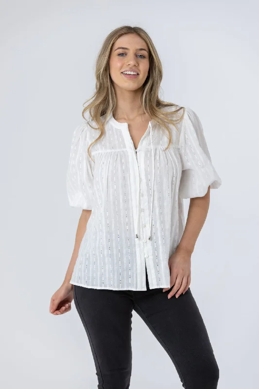 Year-End Deals JASMINE BLOUSE - White
