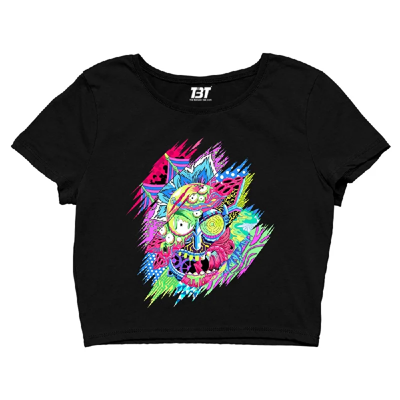 Act Now Rick and Morty Crop Top - Fan Art