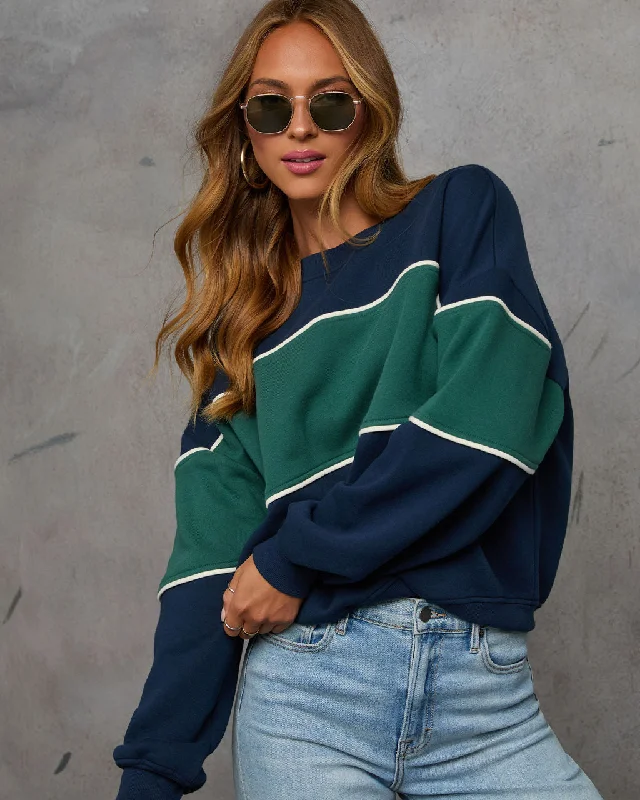 Weekend Deals That Wow Stevenson Striped Sweatshirt