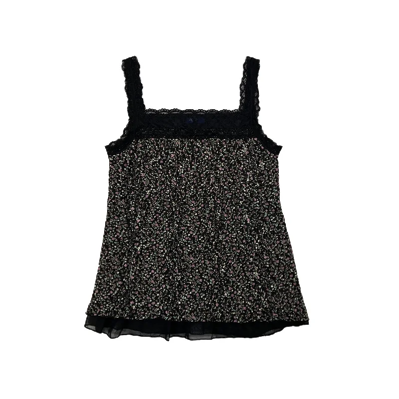 Discount Extravaganza Lace Trim Floral Camisole