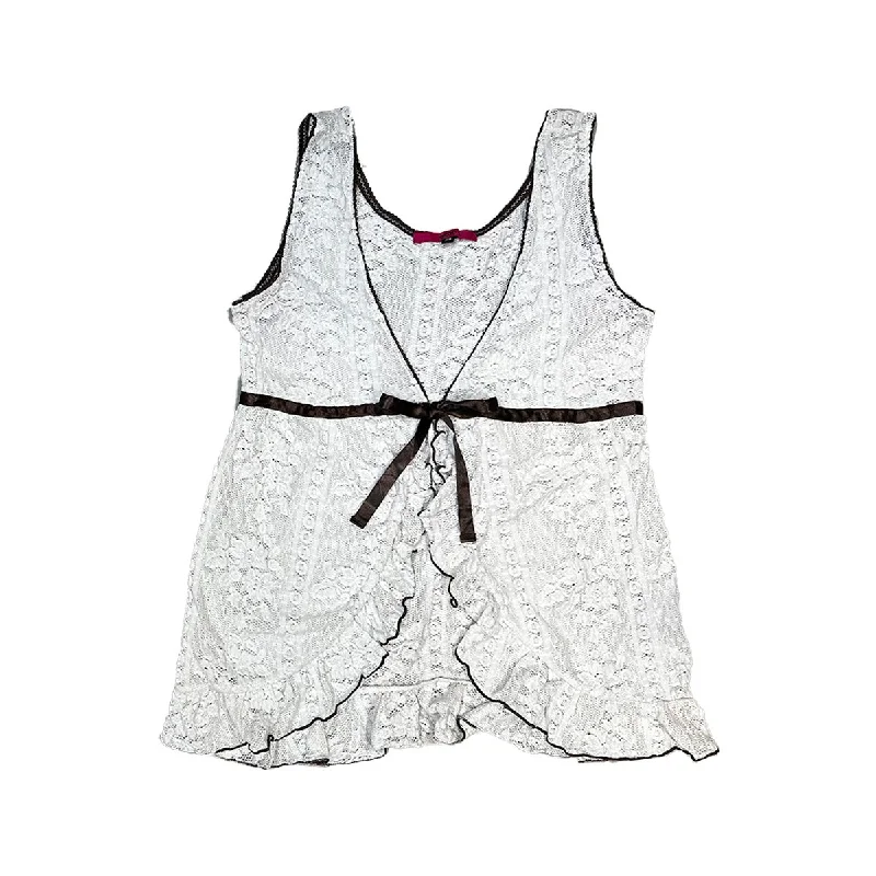 Half Price Tie-Front Tank Top