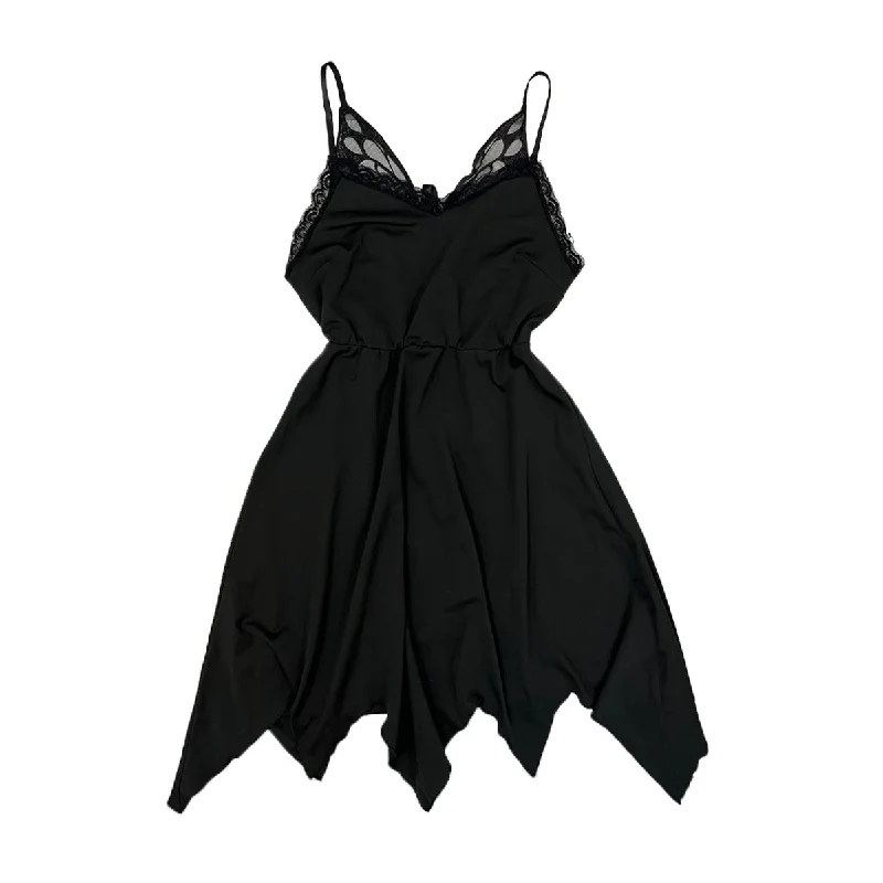 Price Break Mesh Butterfly Asymmetric Dress