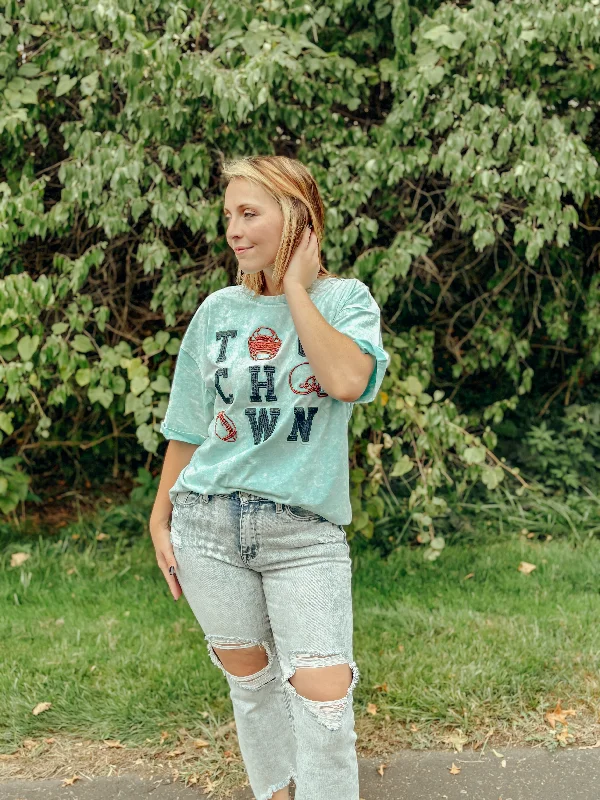 Value Deals Touchdown Mineral Washed Tee