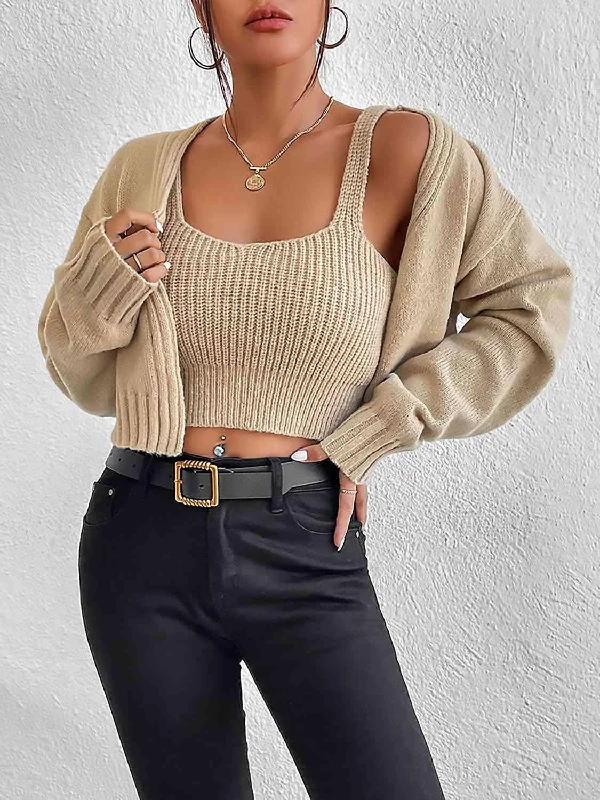 Early Access Cami and Cardigan Set