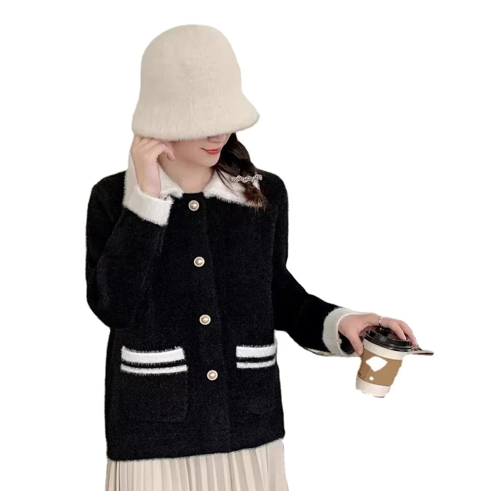 Today’s Deal 2024 Spring new arrival long sleeve fashionable women classic elegant sweater coat Today’s Deal 2024 Spring new arrival long sleeve fashionable women classic elegant sweater coat