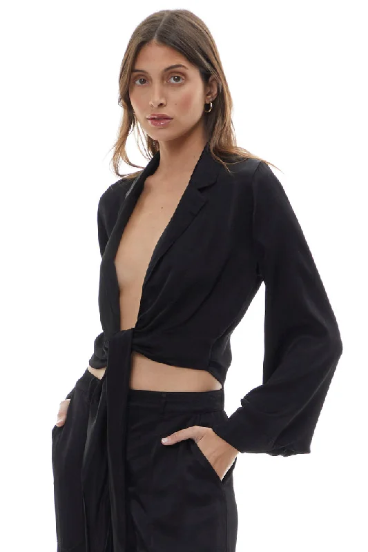 The Best Prices Monique Top // Black ~ NO RETURNS