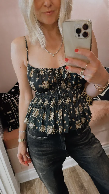 Shop and Save 'Pavio' Smocked Tank