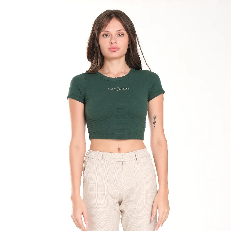 Best Deals WOMENS LEE FITTED CROP TOP