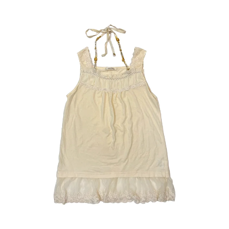 Weekend Bargains Galore Axes Femme Lace Hem Vest
