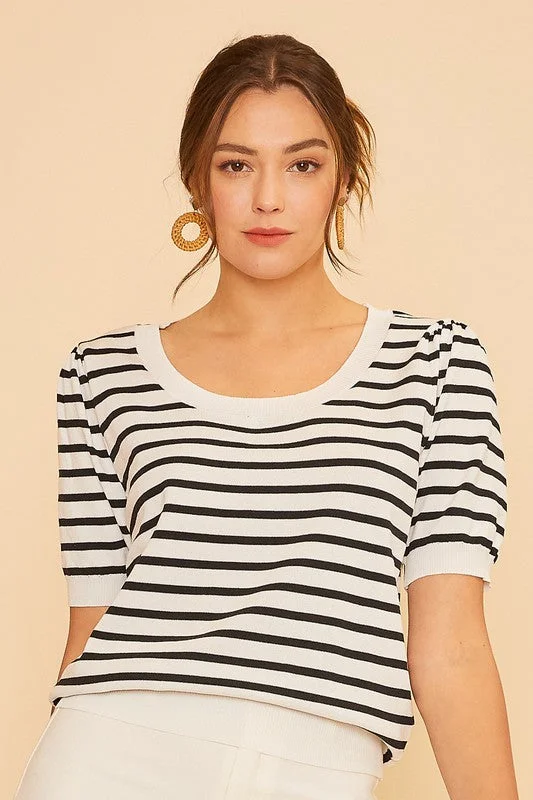 Can't Miss Seaside Striped Sweater