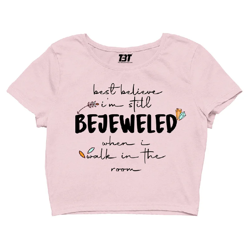 Crazy Deal Taylor Swift Crop Top - Bejeweled